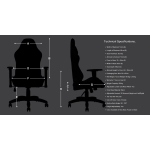 Ares CHRAR-Venom-BR Venom 電競椅 (黑紅色)